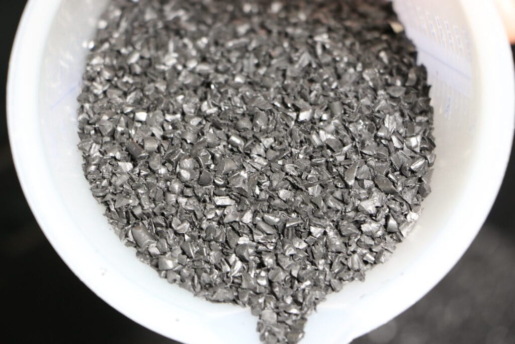 granules plastique recyclé